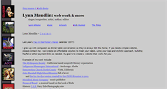 Desktop Screenshot of lynnmaudlin.com