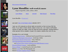 Tablet Screenshot of lynnmaudlin.com